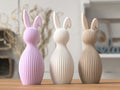 Påskehare med foldet øre, 3D-printet