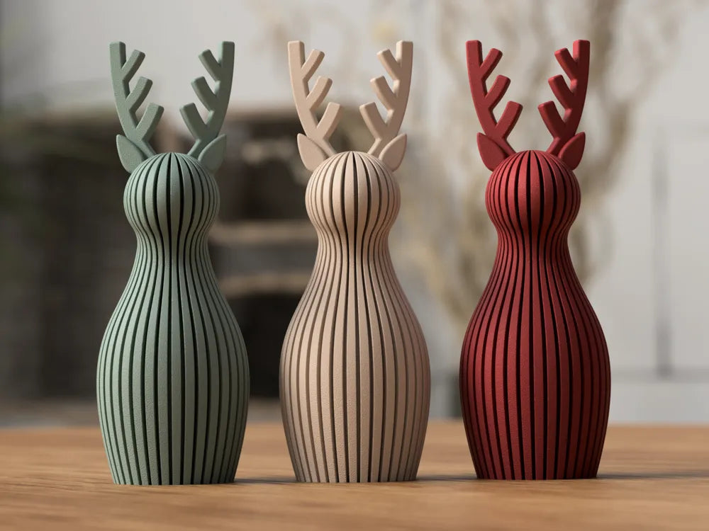 Minimalistisk rensdyr