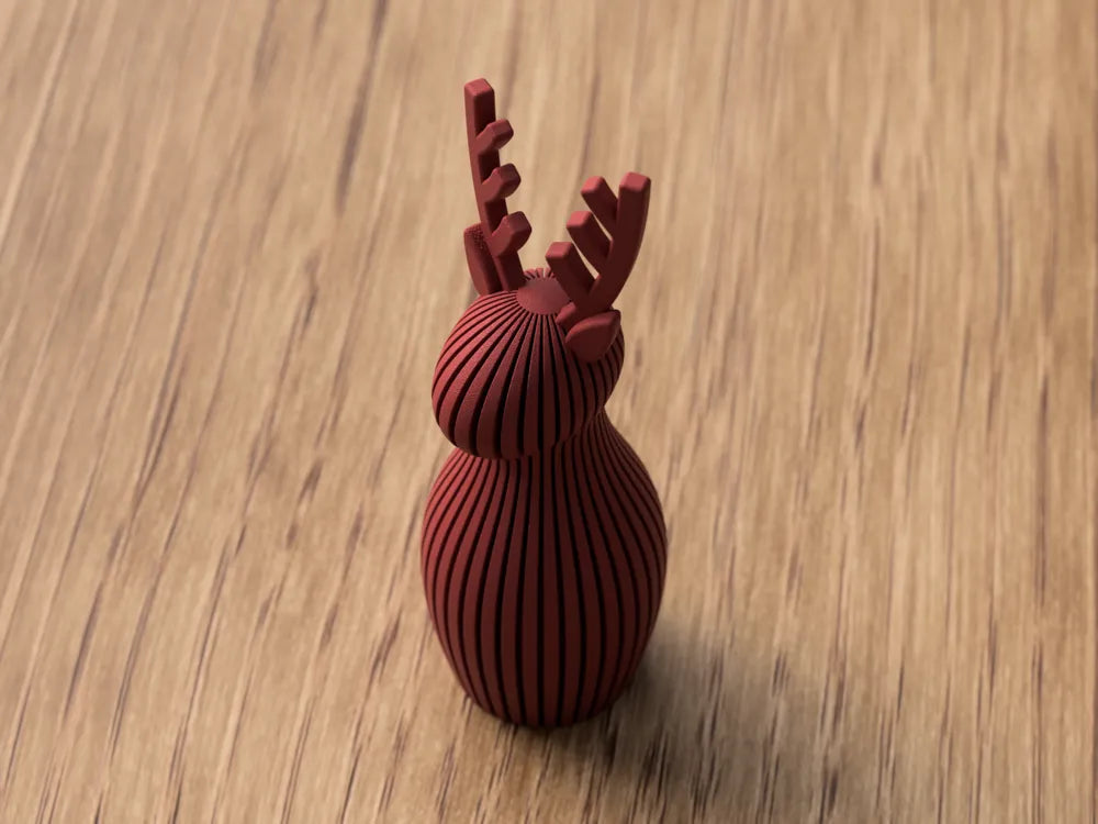 Minimalistisk rensdyr