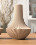 Shinto vase ribbet japansk-nordisk design