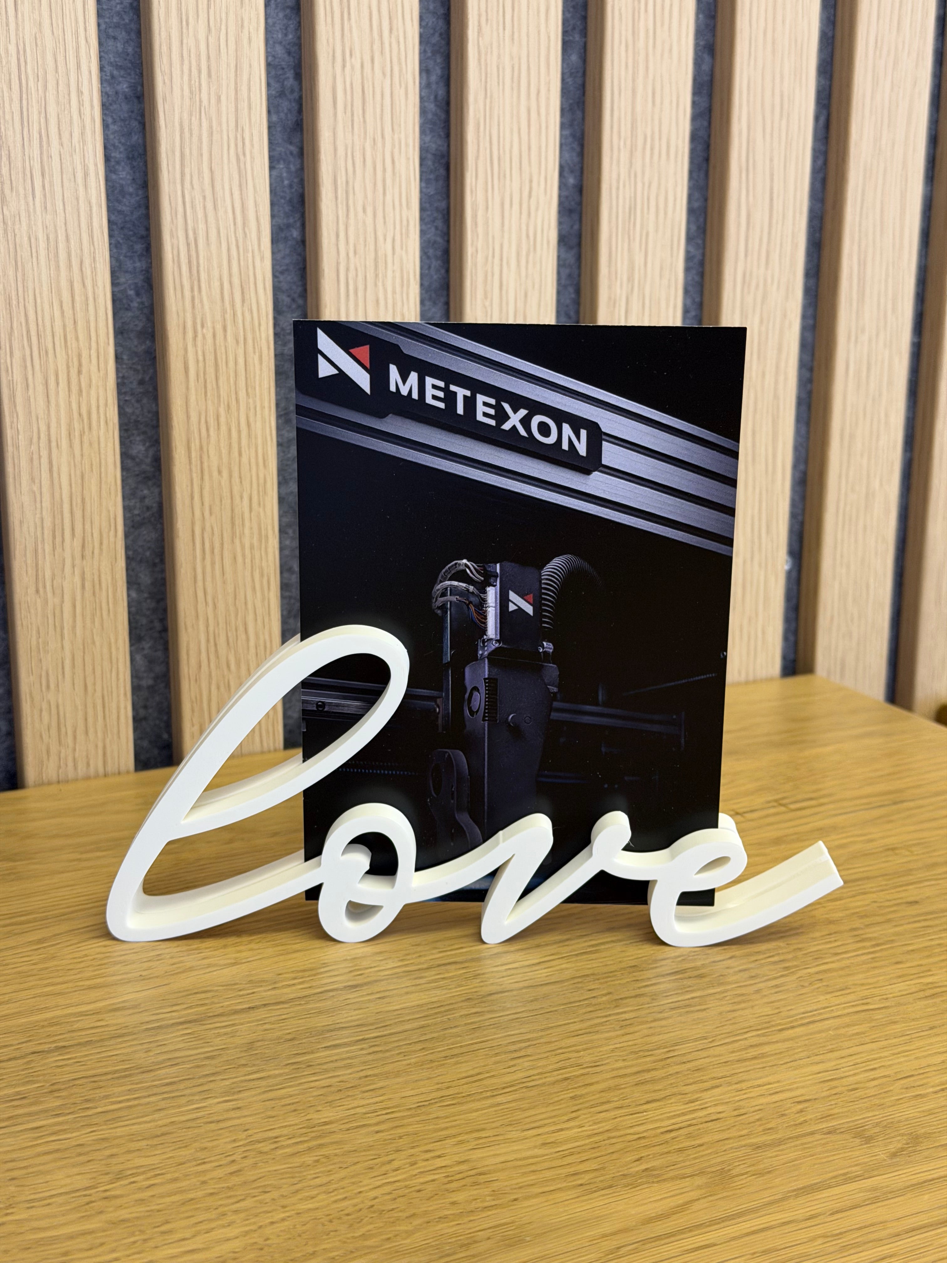 LOVE billedholder med foto