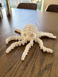 3D-printet skelet fidget blæksprutte