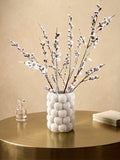 Bubble vase med organiske ribber