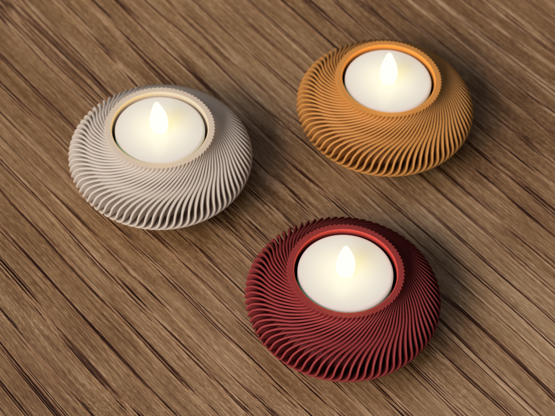 "Lunar New Year" fyrfadsstager (kun elektronisk lys)