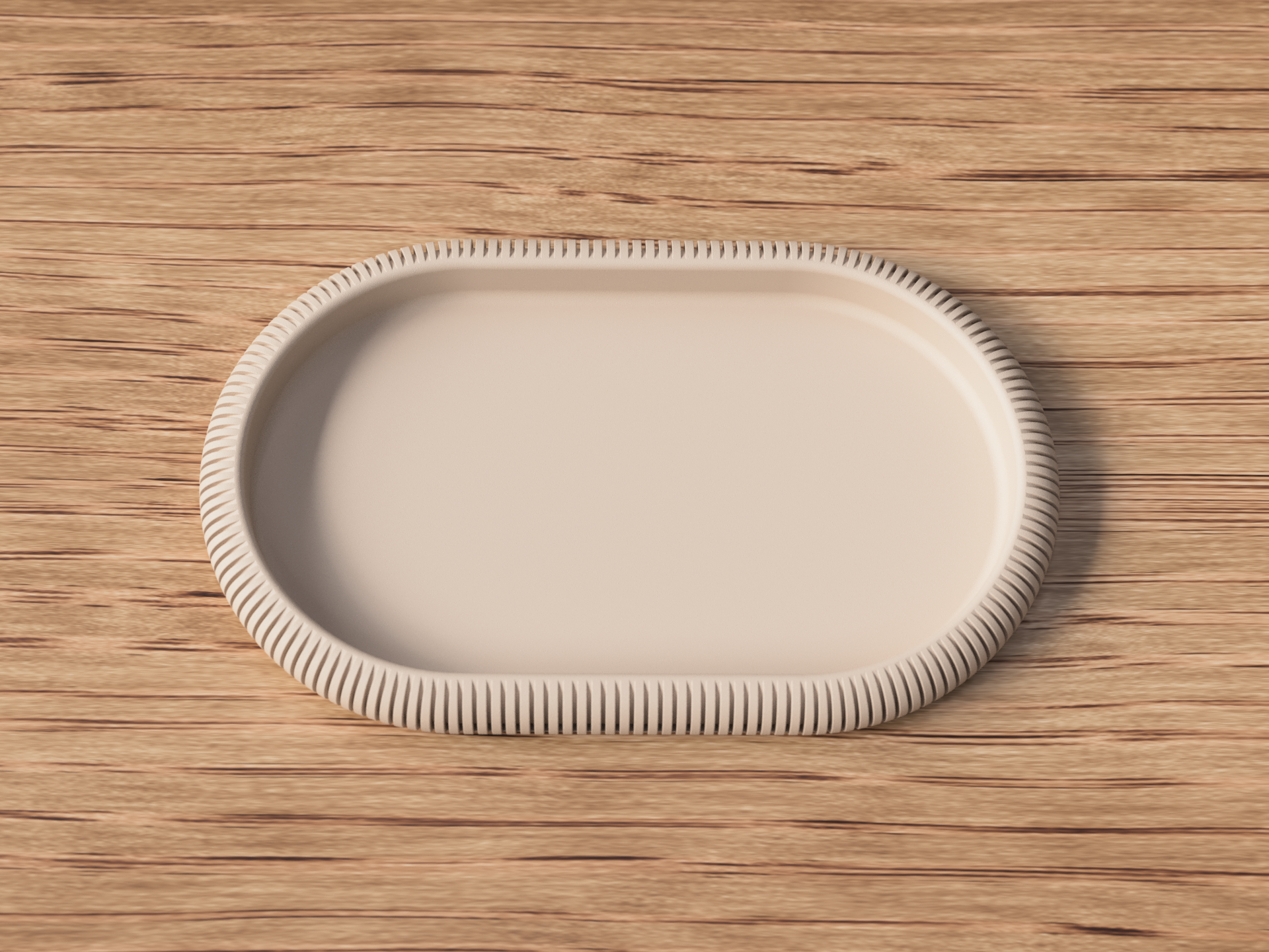 Minimalistisk pyntebakke